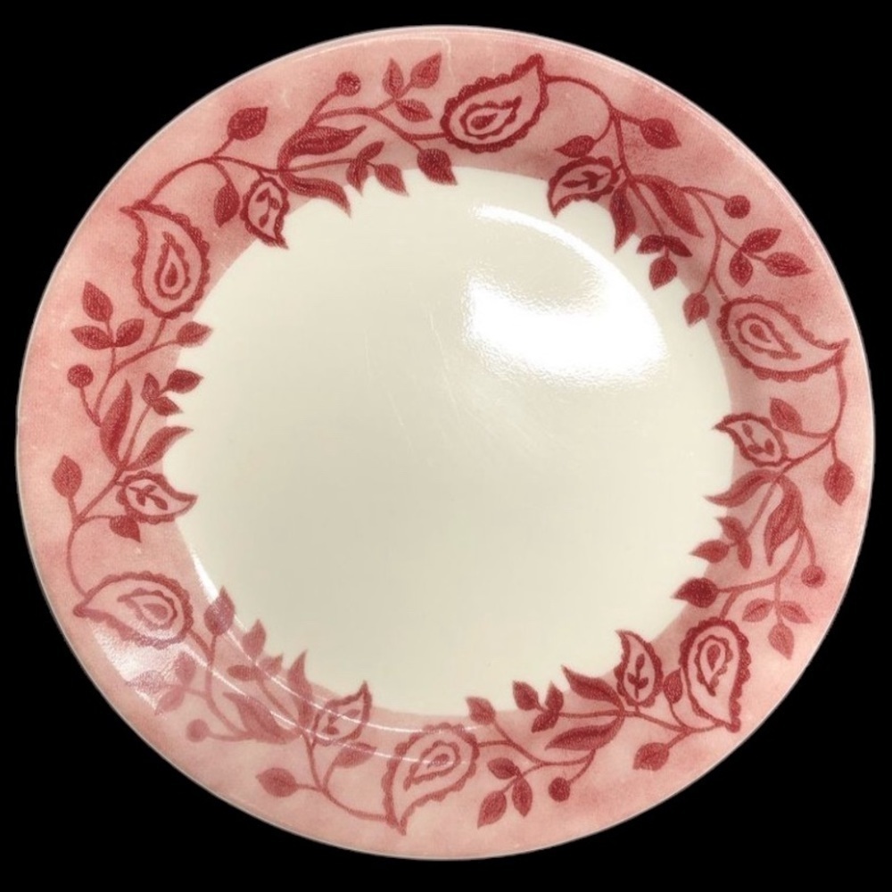 2 Corelle Gypsum 7 1/4” Salad Plates preowned - Picture 2 of 5